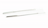 Heave Eleven - dames oorbel - sterling zilver 925 - threader / doortrek oorbel - 11cm