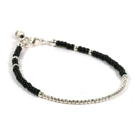 Enkelbandjes meisjes zilver 925 Sterling  dikte 1mm -  maat XS