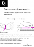 Dames armband zoetwaterparels paars