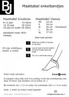 Enkelbandjes 925 sterling zilver 1.5mm - 19cm