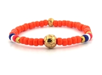 Herenarmband WK2026 voetbal nederlands elftal 4mm - Ibizamen